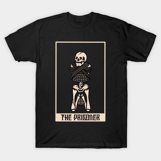 Prisoner skull T-Shirt by gggraphicdesignnn